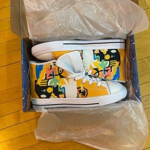 Mac Miller Faces mid top shoes Men’s Size 8